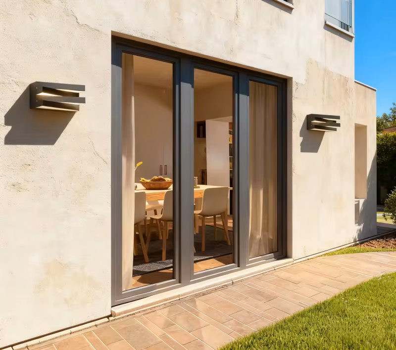 Layered Outdoor Wall Light