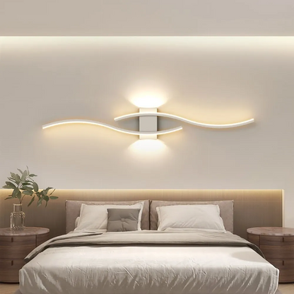Wavy LED Wall Light